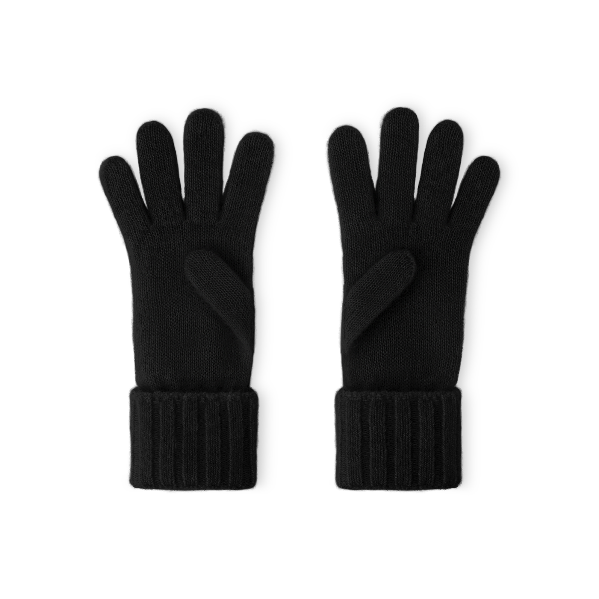 LOUIS VUITTON 黒 ニット手袋 LV Script Gloves - Luxury S00 Black | LOUIS VUITTON